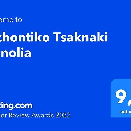 Áno Lekhónia Archontiko Tsaknaki Manolia酒店 外观 照片