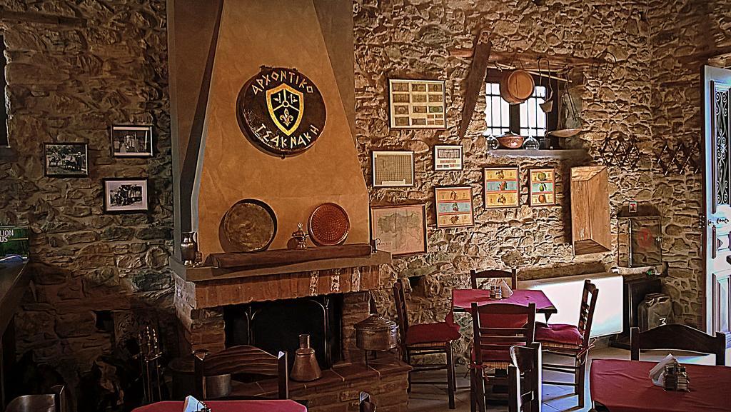 Áno Lekhónia Archontiko Tsaknaki Manolia酒店 外观 照片